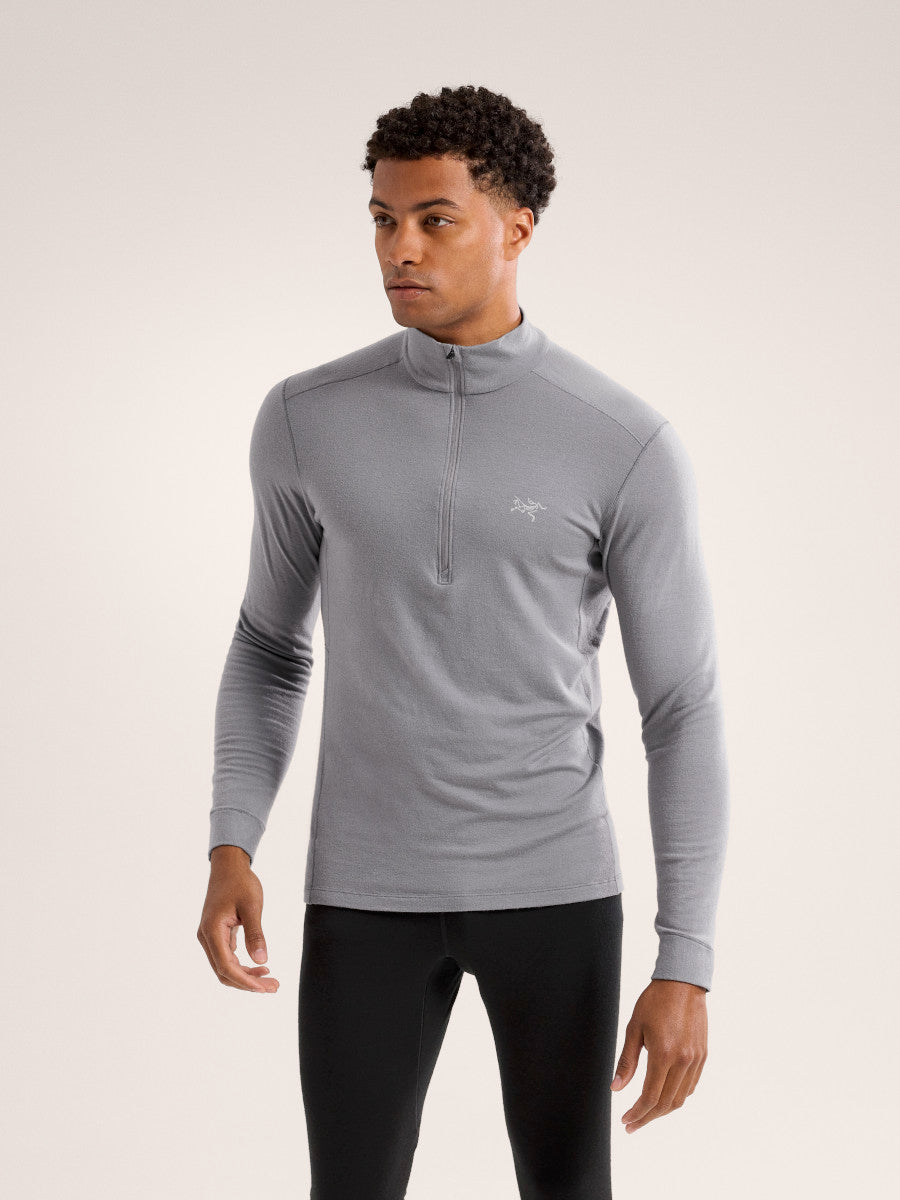 Arcteryx Rho Merino Wool Zip Neck