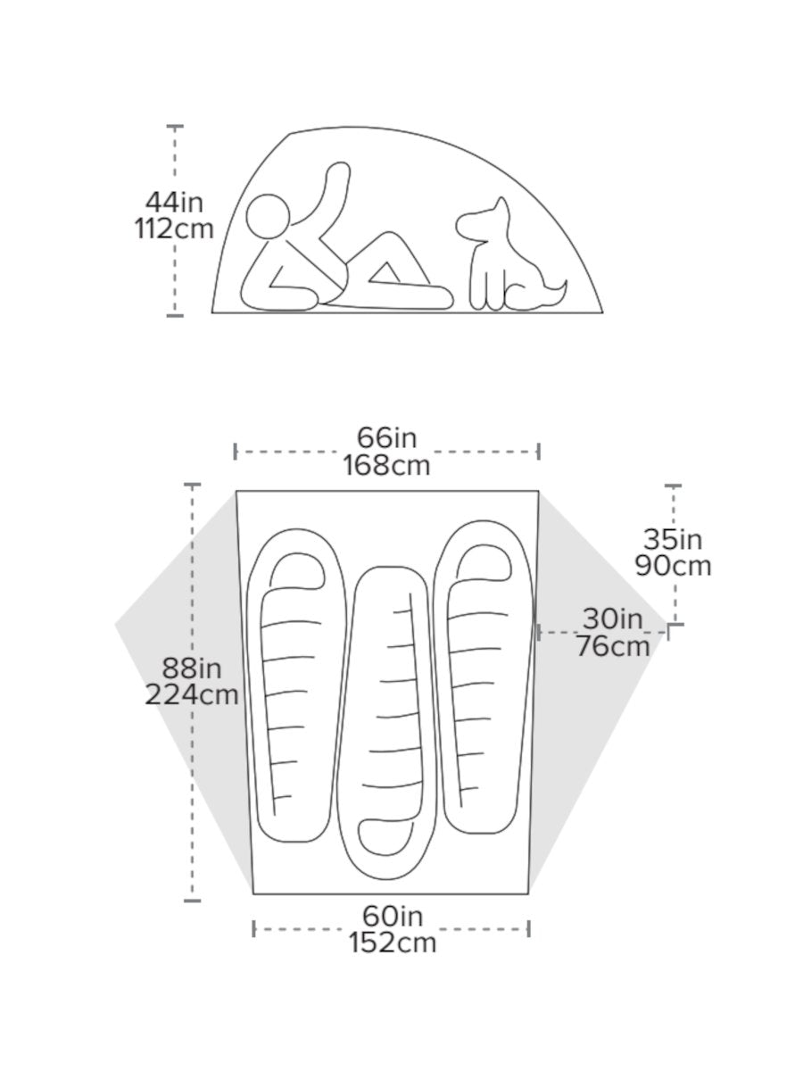 Big Agnes Crag Lake SL3