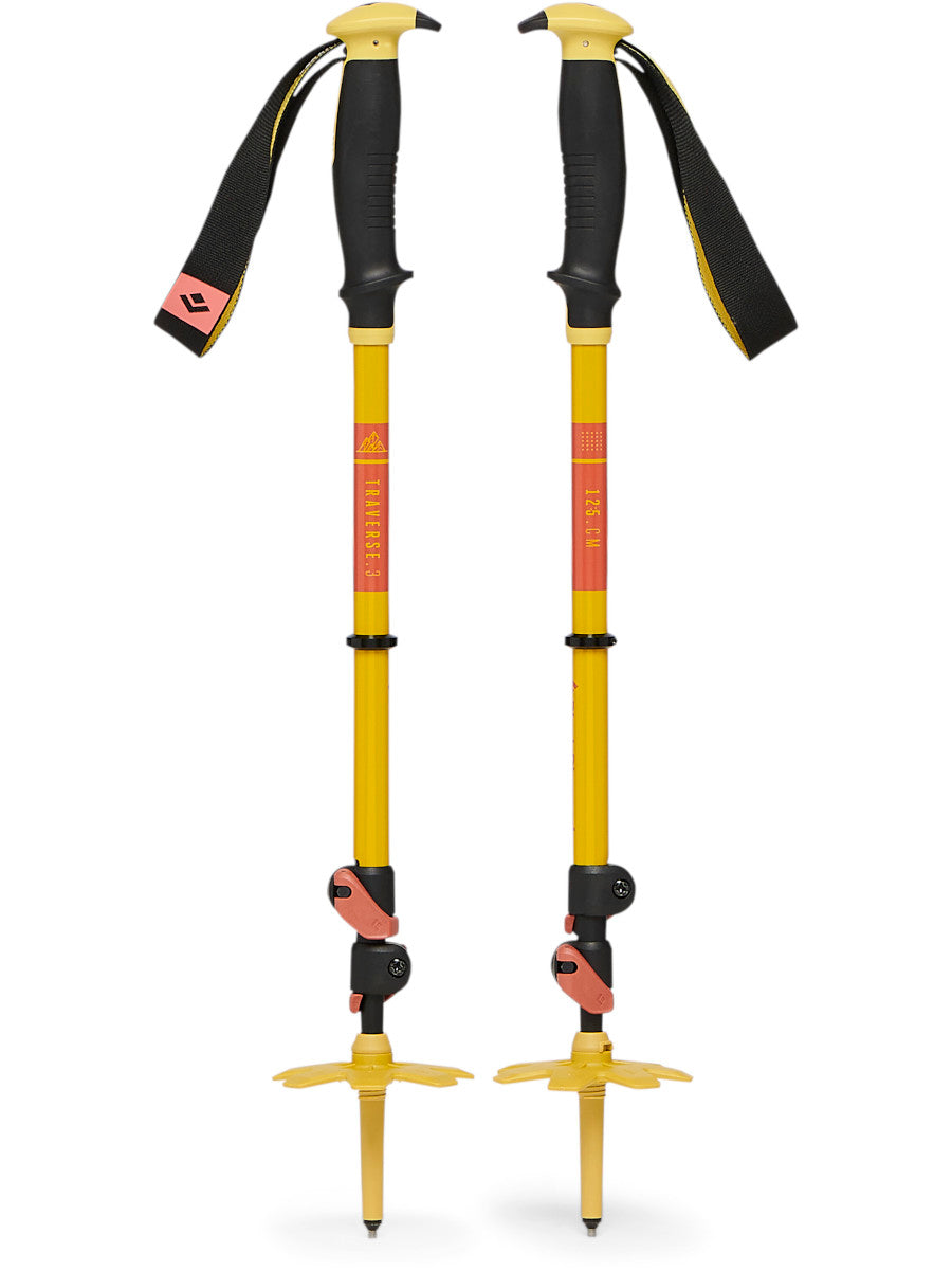 Black Diamond Traverse 3 Ski Poles 140cm
