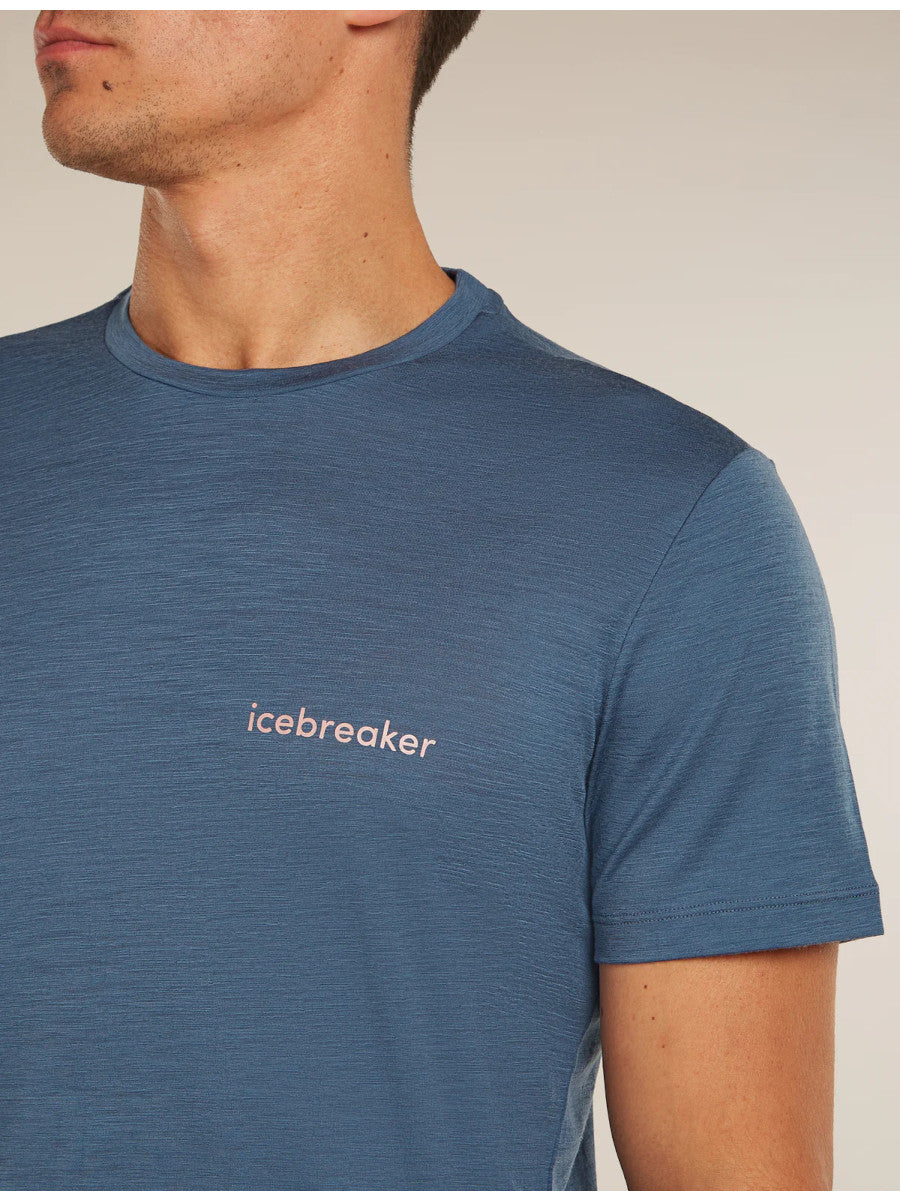 Icebreaker Merino 150 Tech Lite SS Tee Wordmark