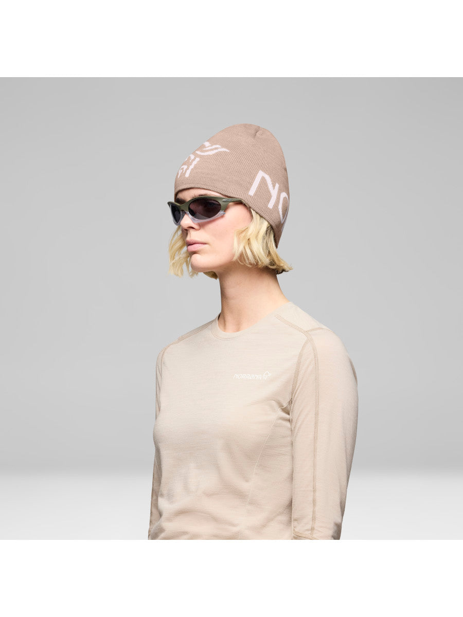 Norrona 29 MerinoUII Logo Beanie