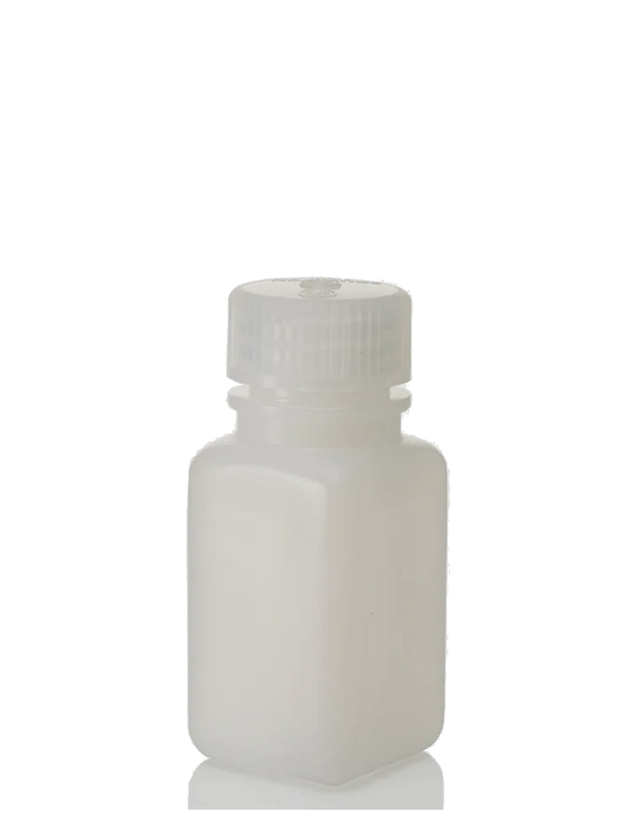 Nalgene HDPE Wide Mouth Square Bottles