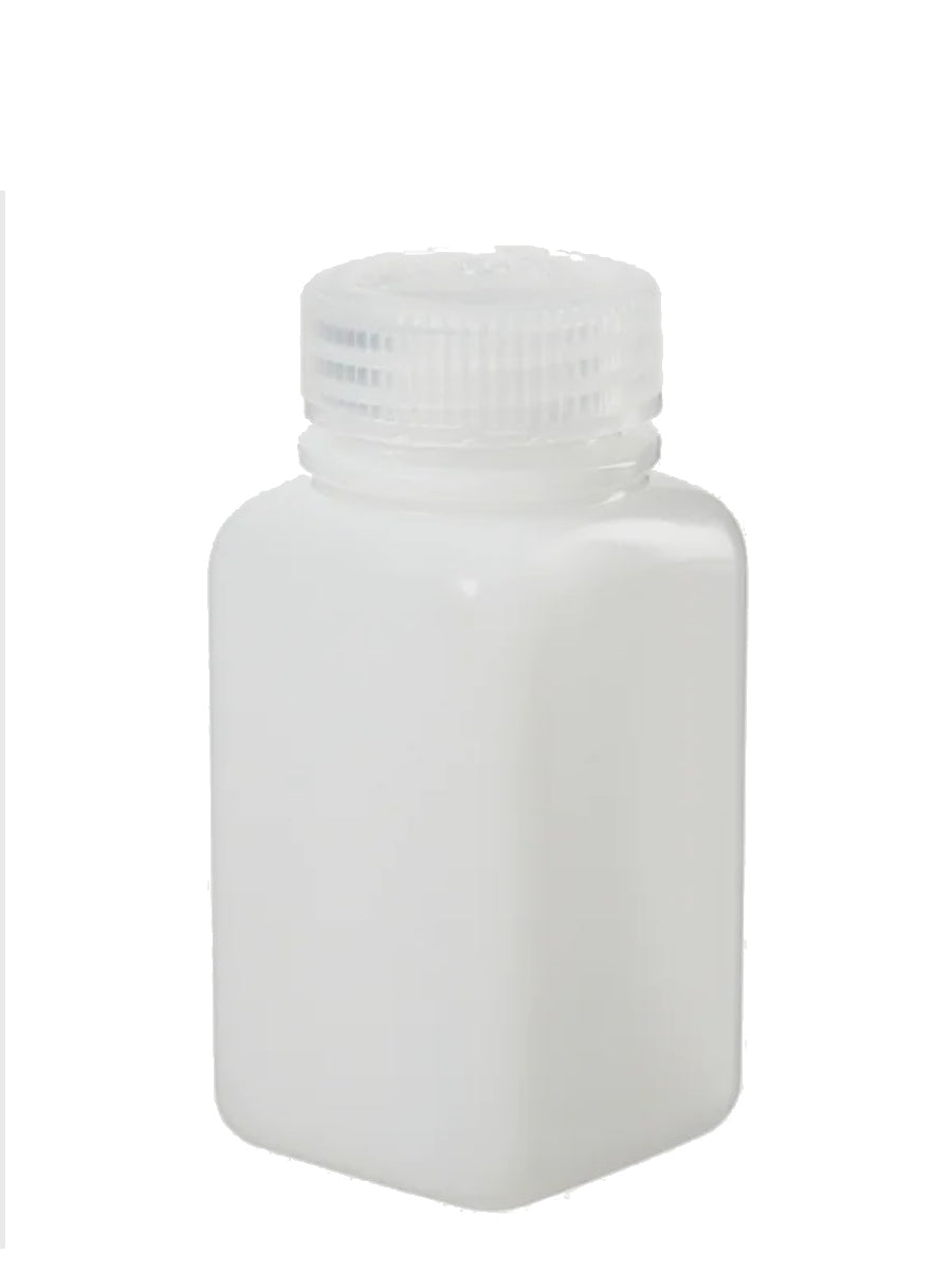 Nalgene HDPE Wide Mouth Square Bottles