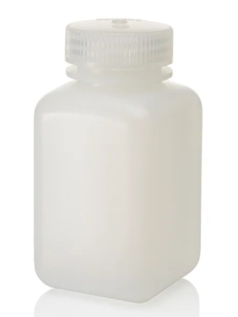 Nalgene HDPE Wide Mouth Square Bottles
