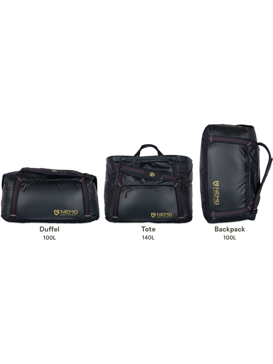 Nemo Double Haul Convertible Duffel 100L