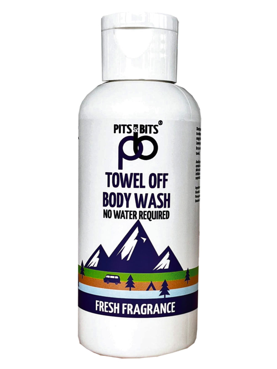 Pits And Bits Towel Off Body Wash Fresh 100ml