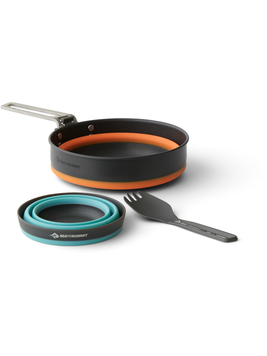Sea To Summit Frontier UL Collapsible One Pot Cook Set 3 Piece 1L Pot