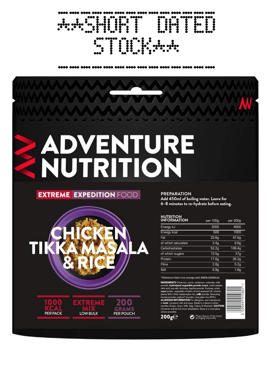 Adventure Nutrition Extreme Mains 1000kcal Short Expiry