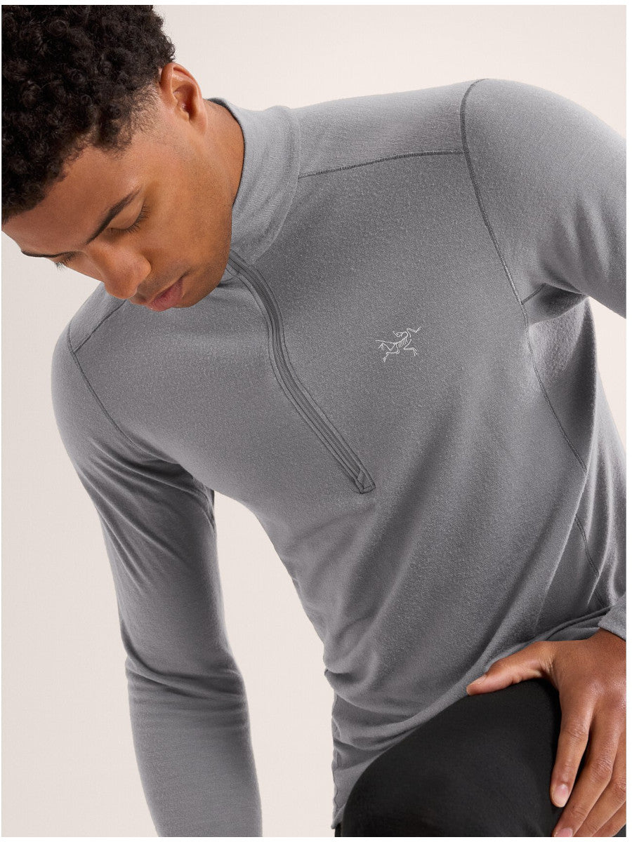 Arcteryx Rho Merino Wool Zip Neck