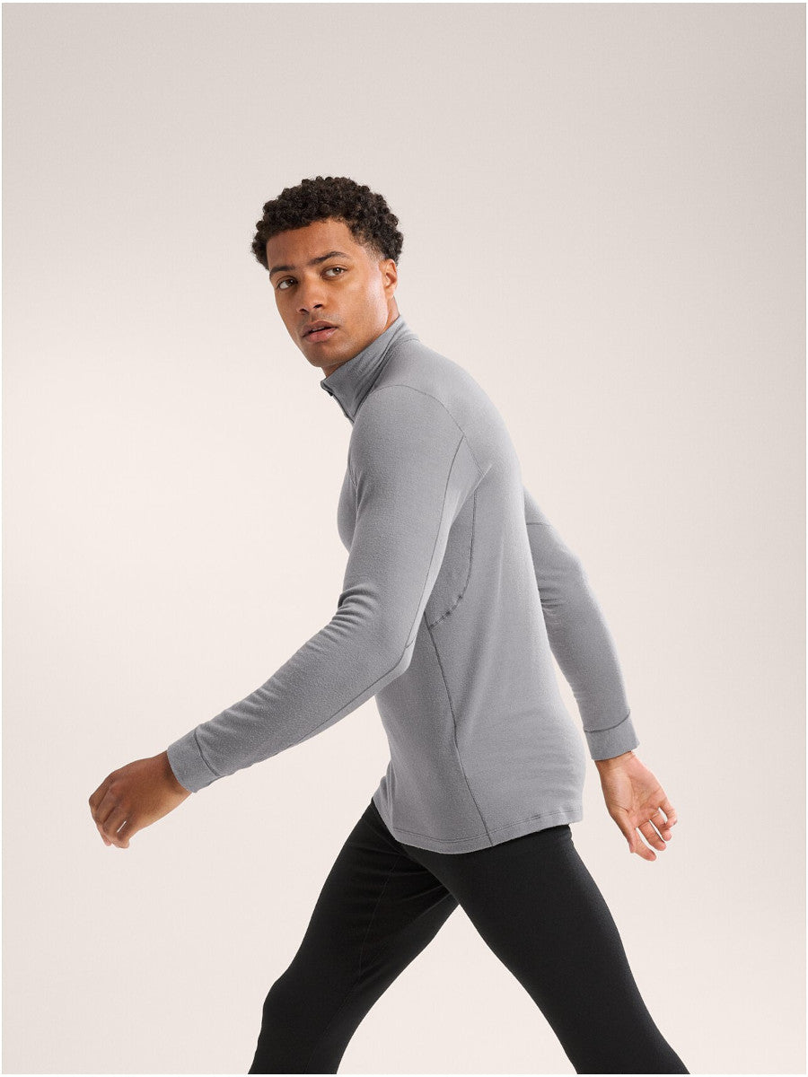 Arcteryx Rho Merino Wool Zip Neck