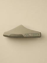 Arcteryx PostTour in Tatsu/Black, side view of the inner liner slipper on its own showing the Arc'teryx wordmark on the heel