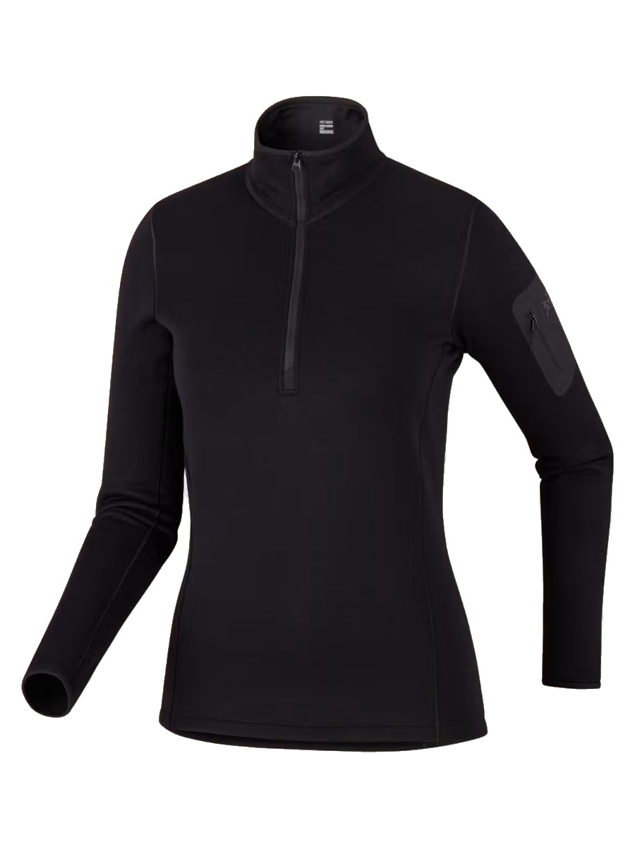 Arcteryx Womens Rho SV Zip Neck