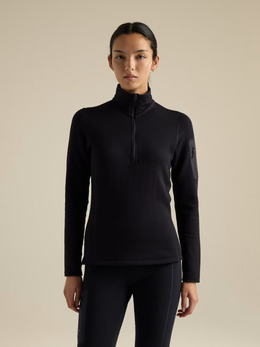 Arcteryx Womens Rho SV Zip Neck