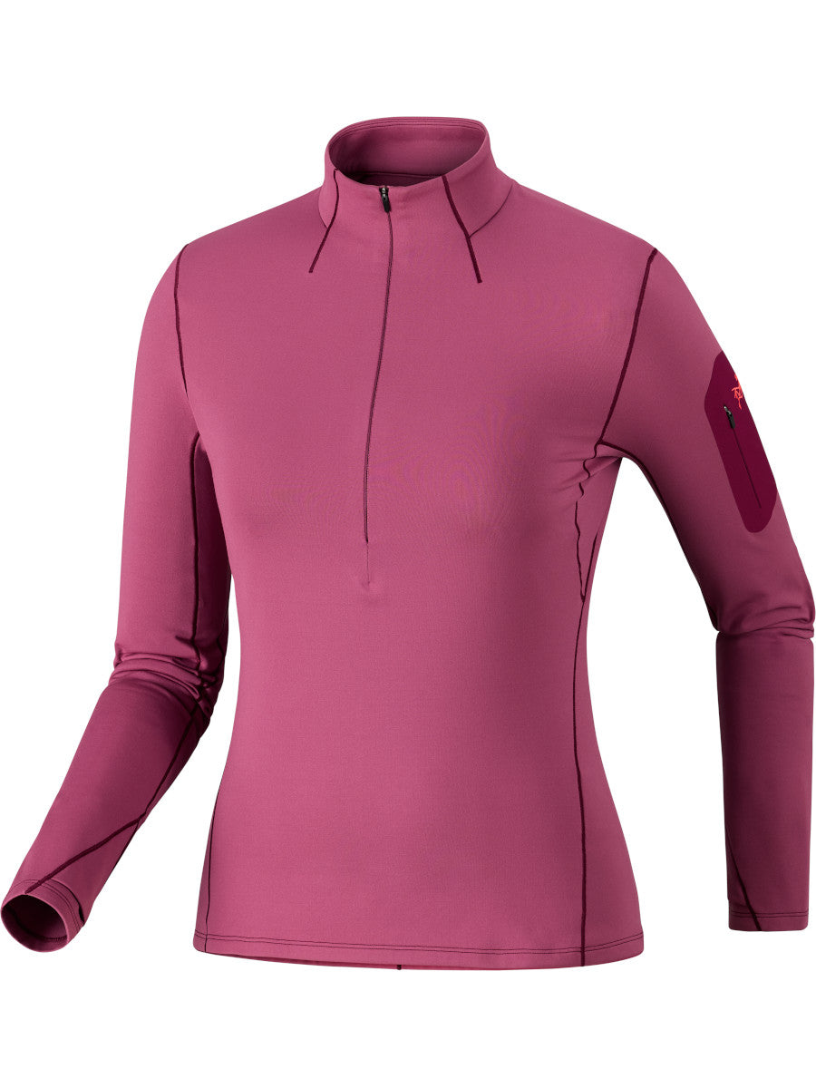 Arcteryx Womens Rho Zip Neck