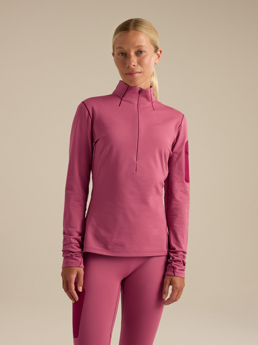Arcteryx Womens Rho Zip Neck