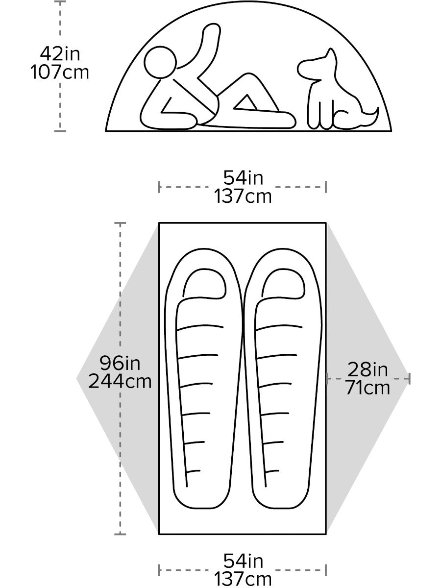 Big Agnes Copper Spur UL2 XL