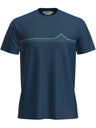 Icebreaker Merino 150 Tech Lite SS Tee Range Stripes