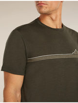Icebreaker Merino 150 Tech Lite SS Tee Range Stripes