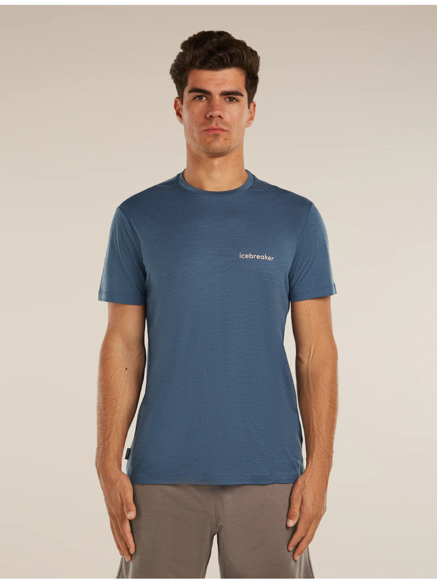 Icebreaker Merino 150 Tech Lite SS Tee Wordmark
