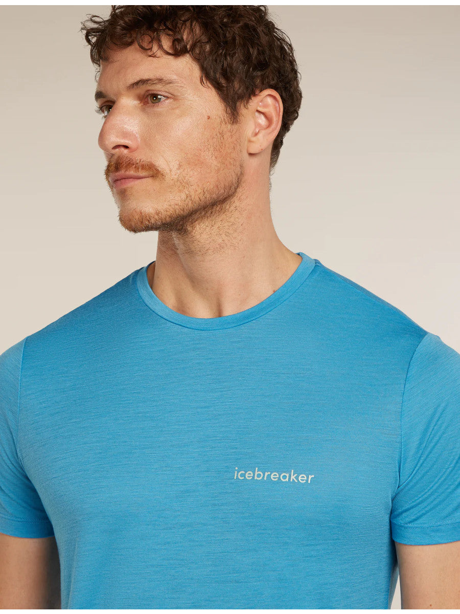 Icebreaker Merino 150 Tech Lite SS Tee Wordmark