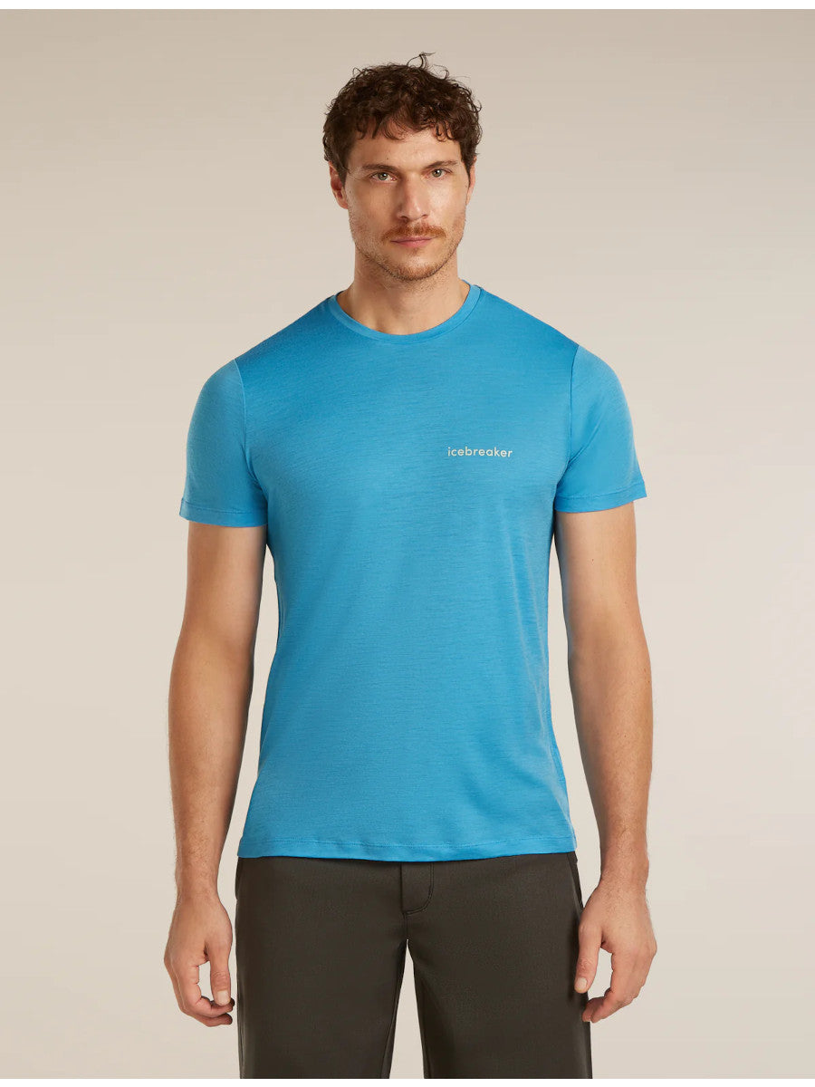 Icebreaker Merino 150 Tech Lite SS Tee Wordmark
