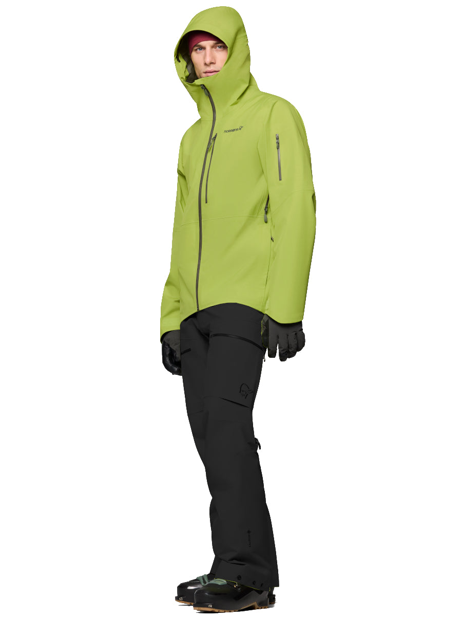 Norrona Lofoten GORE-TEX Set Dark Citron