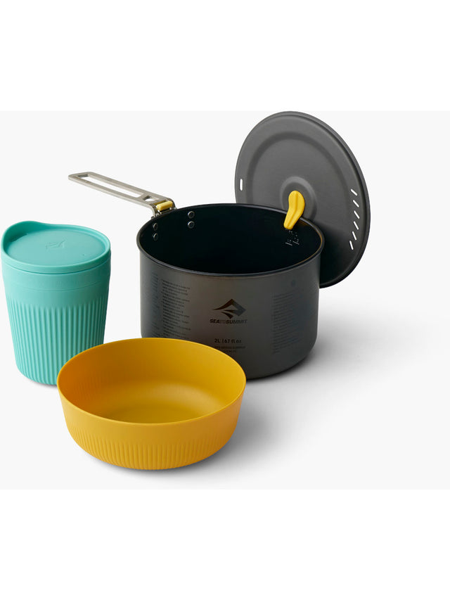 Sea To Summit Frontier UL One Pot Cook Set 3 Piece 2L Pot
