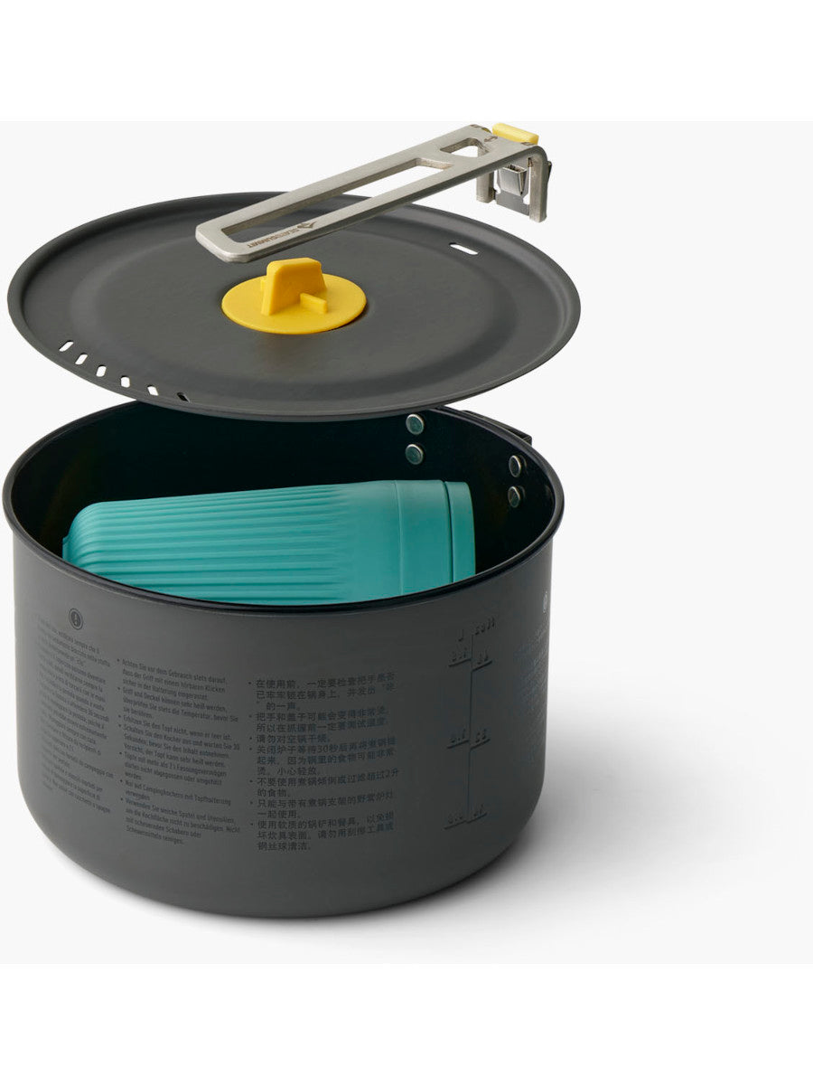 Sea To Summit Frontier UL One Pot Cook Set 3 Piece 2L Pot