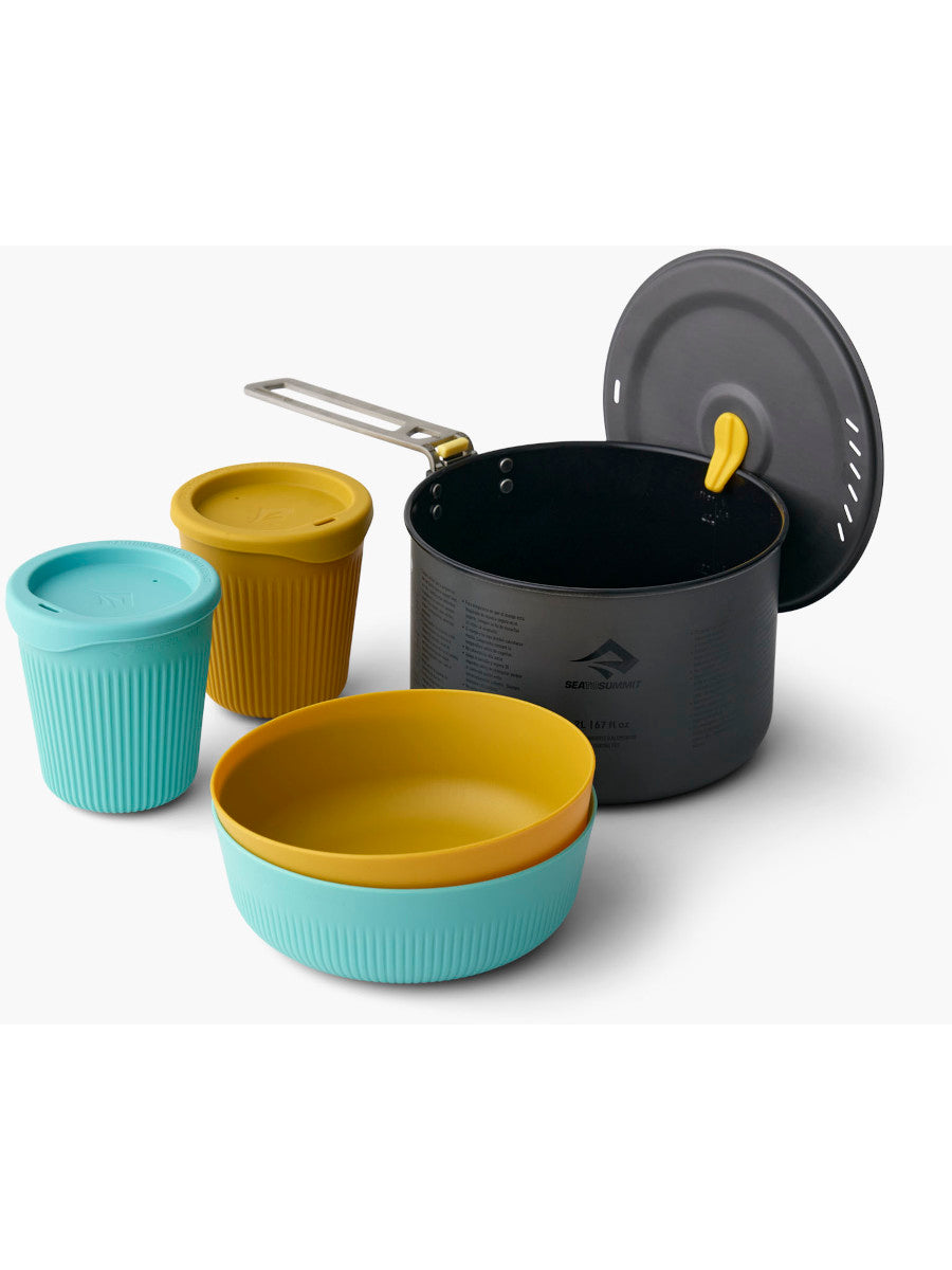 Sea To Summit Frontier UL One Pot Cook Set 5 Piece 2L Pot
