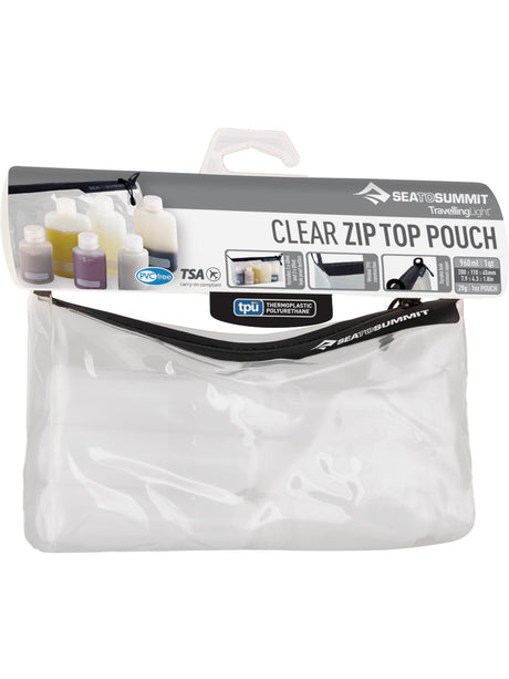 Sea To Summit TPU Clear Ziptop Pouch