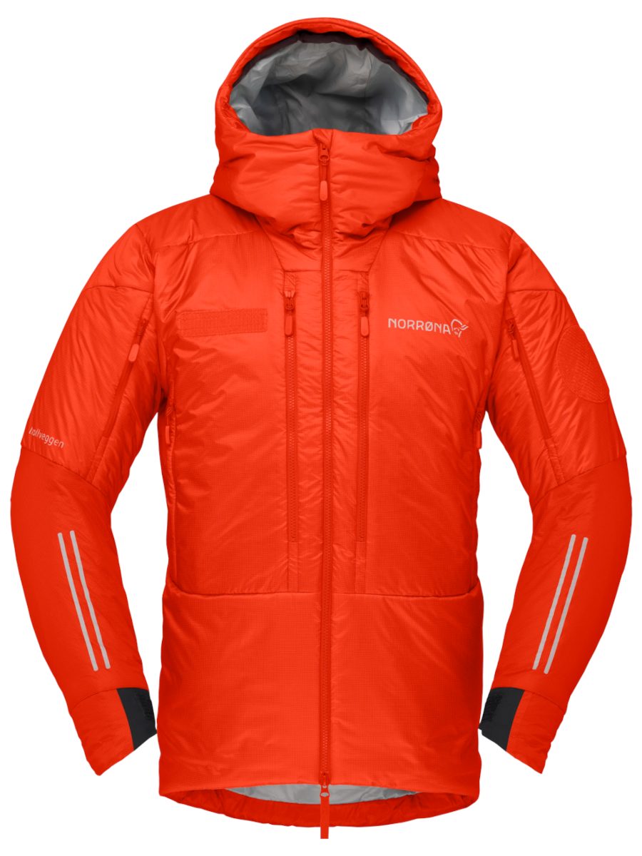Red jacket without hood best sale