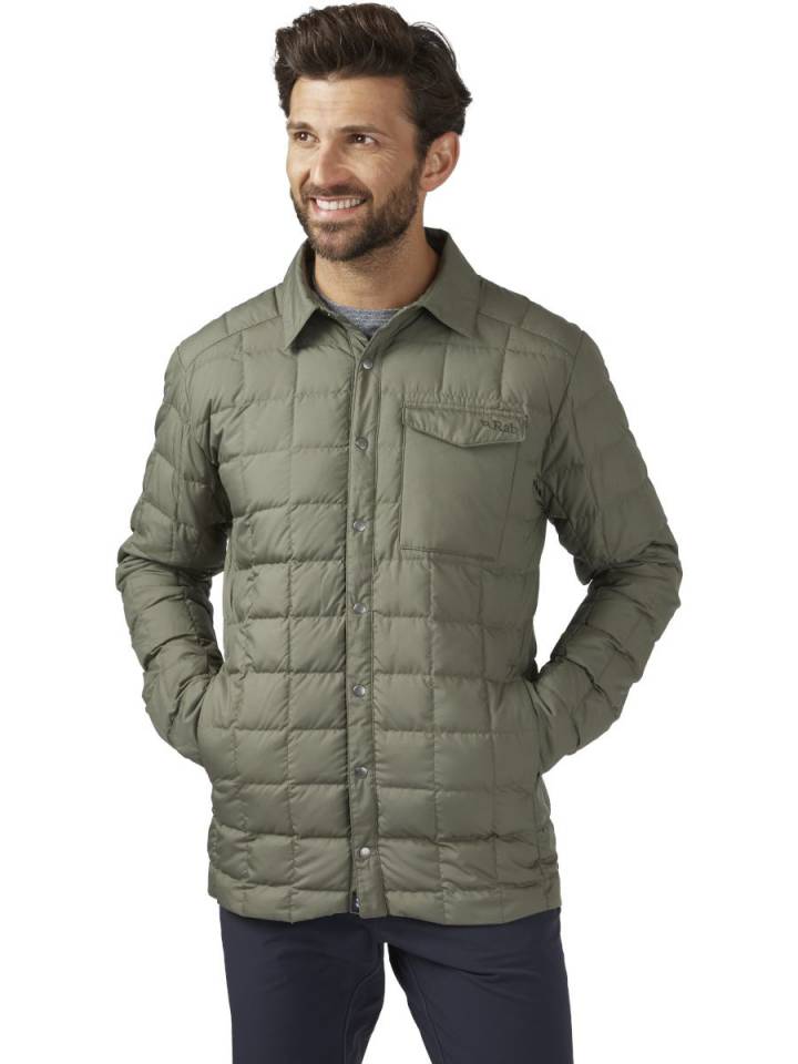 Rab mens downtime shacket discount