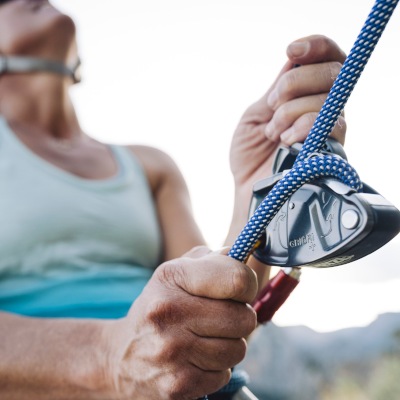 Petzl belay